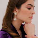 Half Constellation Drop earrings