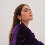 Half Constellation Drop earrings