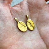 Oval Engraved Medal necklace