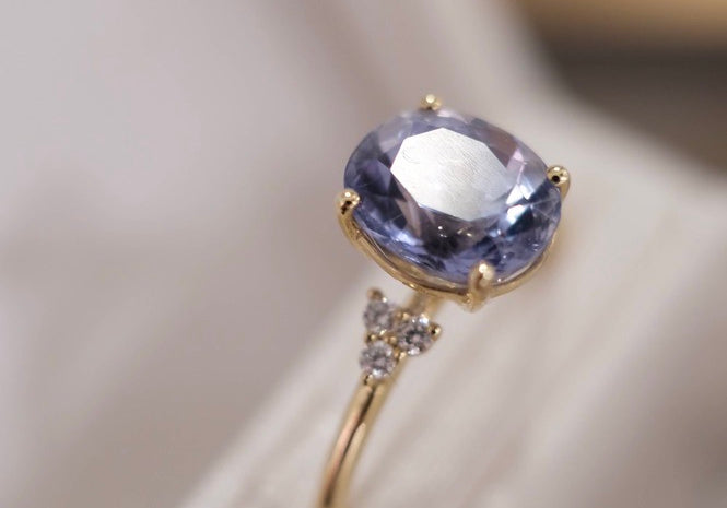 Engagement Sapphire Ring