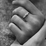 18k GOLD Cloud Diamonds Ring