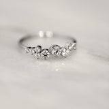 18k GOLD Cloud Diamonds Ring
