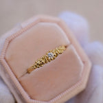 A timeless 18K GOLD Dots Diamond Ring from Cremilde Bispo Jewellery.